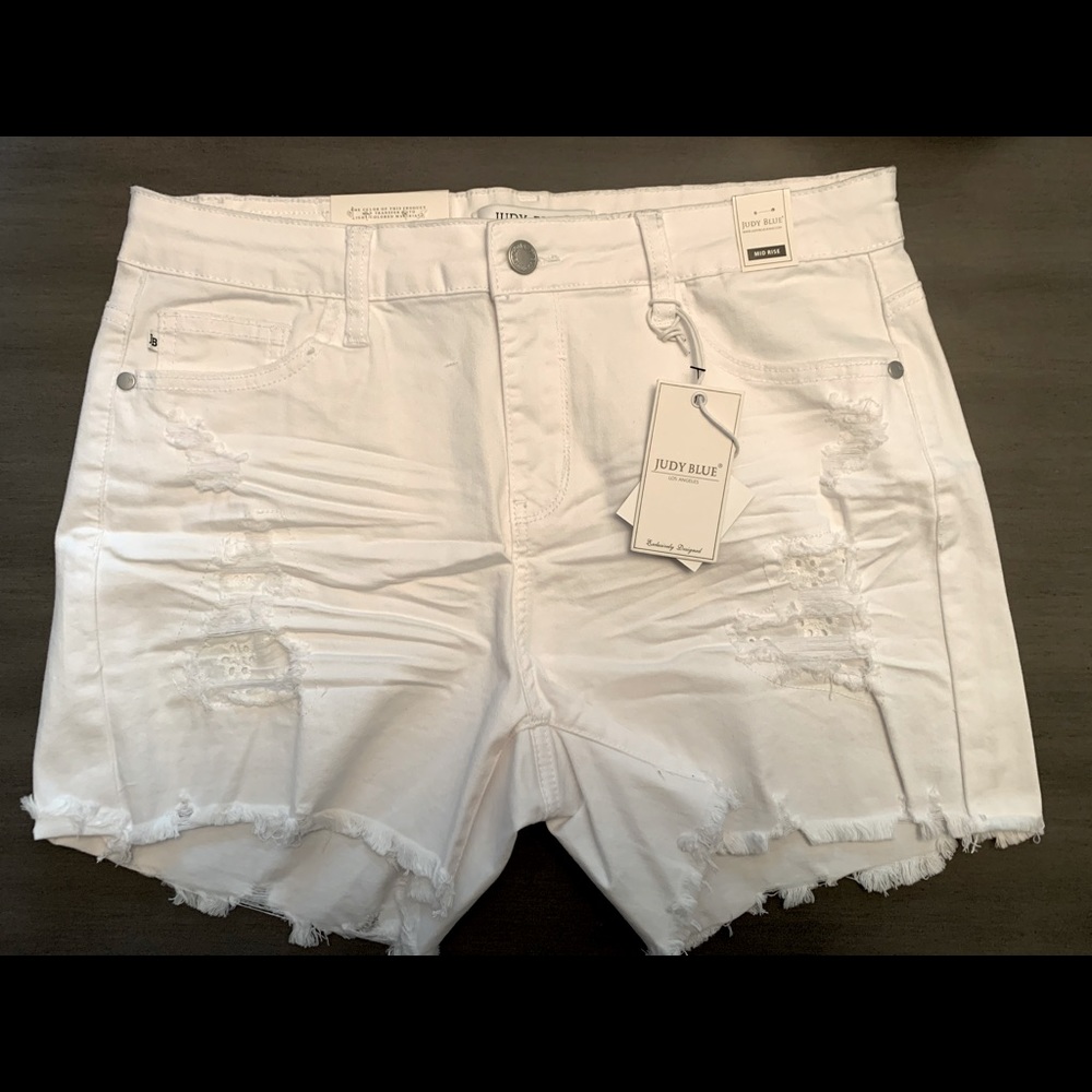 Judy Blue Lace Patch Shorts